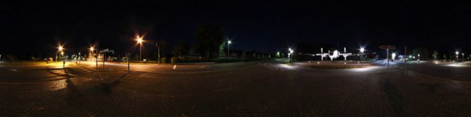 Nordholz - Gate Guard bei Nacht